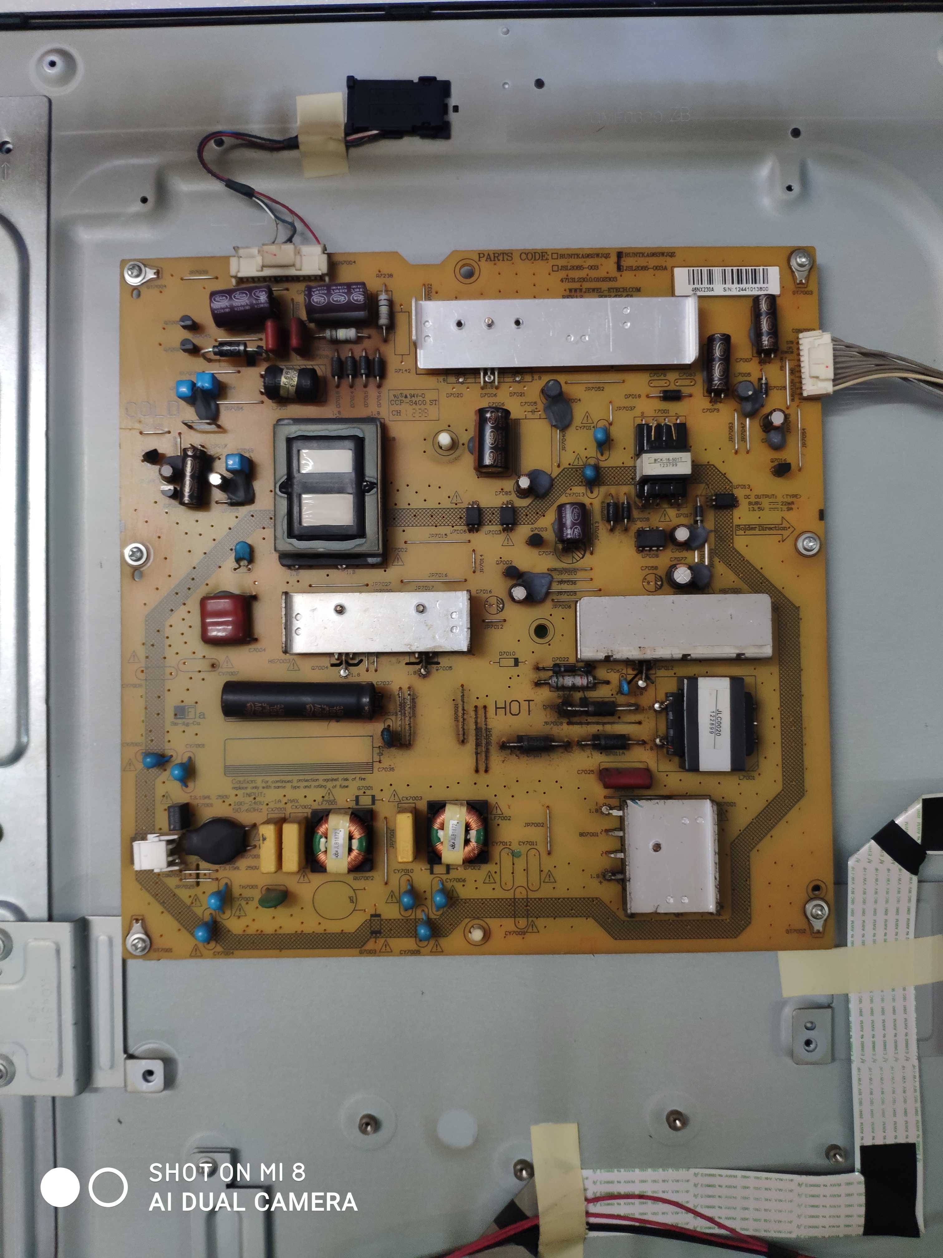 夏普LCD-40/46LX235A 46NX230A电源板RUNTKA983WJQZ JSL2085-003