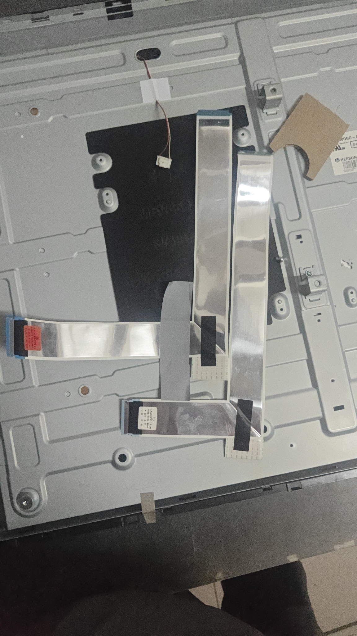 LG 43UJ6300-CA屏线 EAD63969911/10 一对价  拆机件