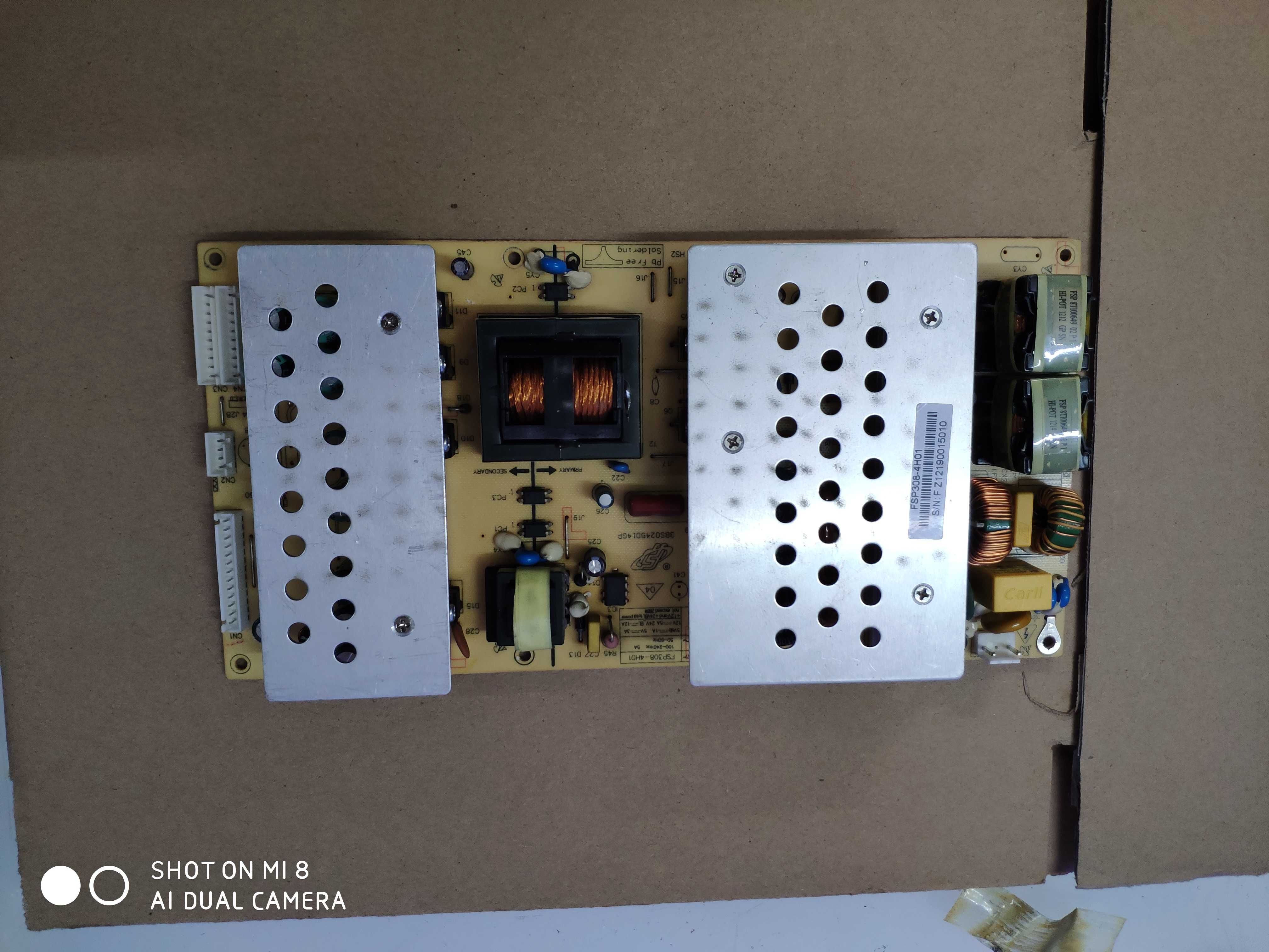 组装机广告机电源板FSP308-4H01拆机测试好