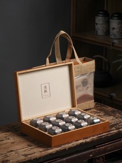 高档竹盒茶叶包装盒空礼盒茶饼茶砖散茶小罐茶岩茶银针通用装