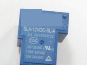 焊机常用继电器 SLA-12VDC-SL-A /4/5脚/电焊机用继电器/30A12V