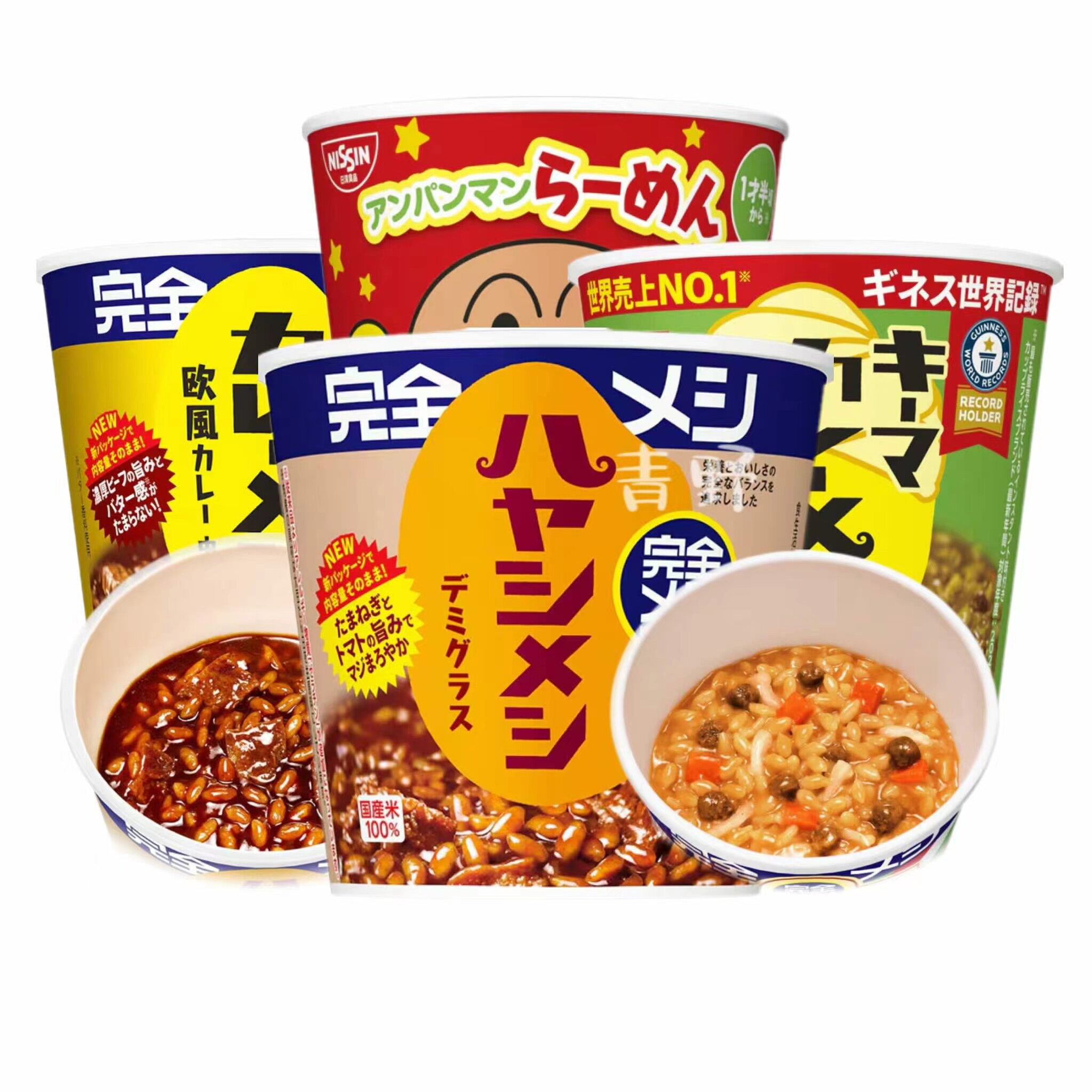 日清汤泡饭拌饭速食海鲜饭卤肉饭图片