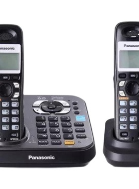 松下数字无绳电话机无线远距离子母机免提座机DECT6.0 KX-TG9341T