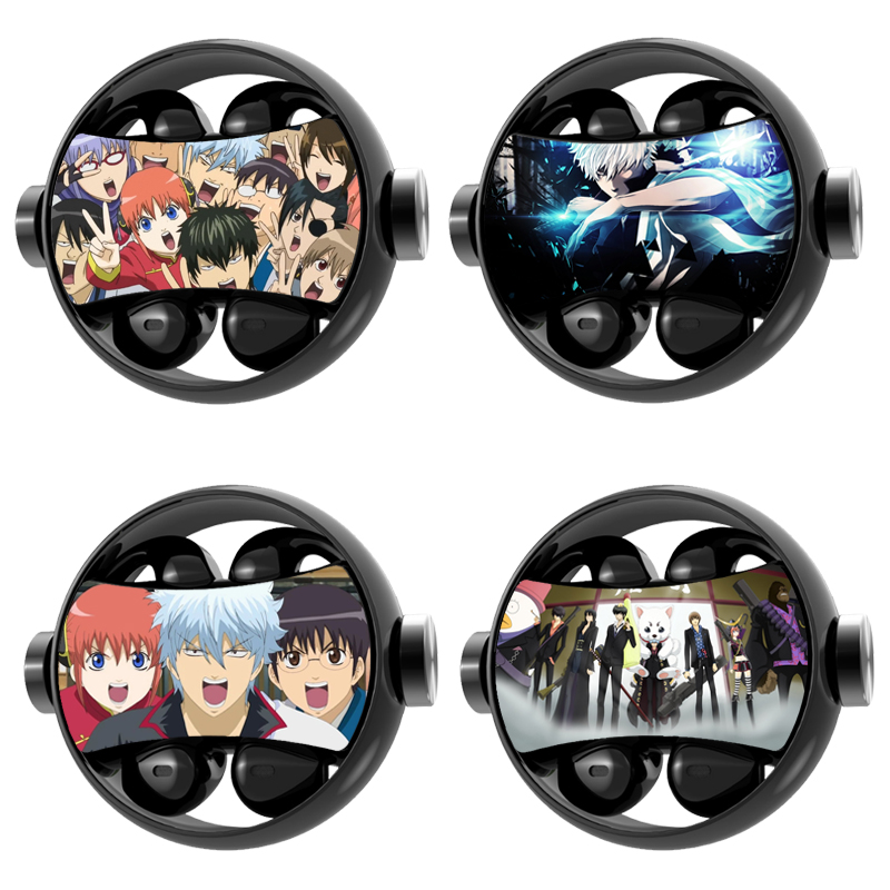 银魂蓝牙耳机动漫周边超长续航男女运动降噪定制二次元无线入耳式