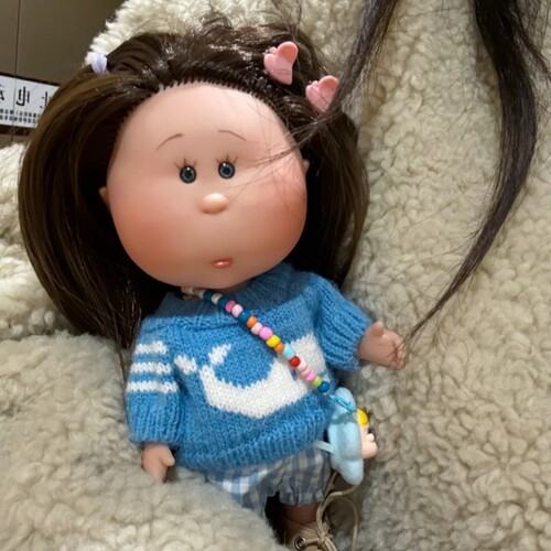 24cm西班牙土豆娃娃mia公仔裸娃套装华德夫女孩跨境工厂直销DIY娃