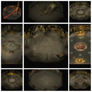 特价推荐 传奇地图素材设计源文件 九层妖塔 爬顶活动挂机打怪