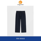 女 女棉弹牛仔裤 orange forest马上封猴刺绣牛仔直筒裤