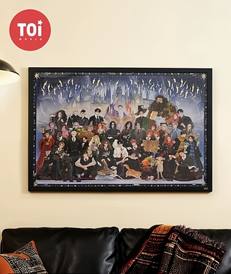 TOI图益拼图哈利波特群像人物合集1000片diy霍格沃兹毕业季礼物
