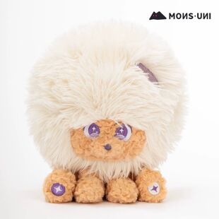 怪物收容所MONS·UNI装睡的狮子大偶毛绒玩具摆件装饰生日礼物