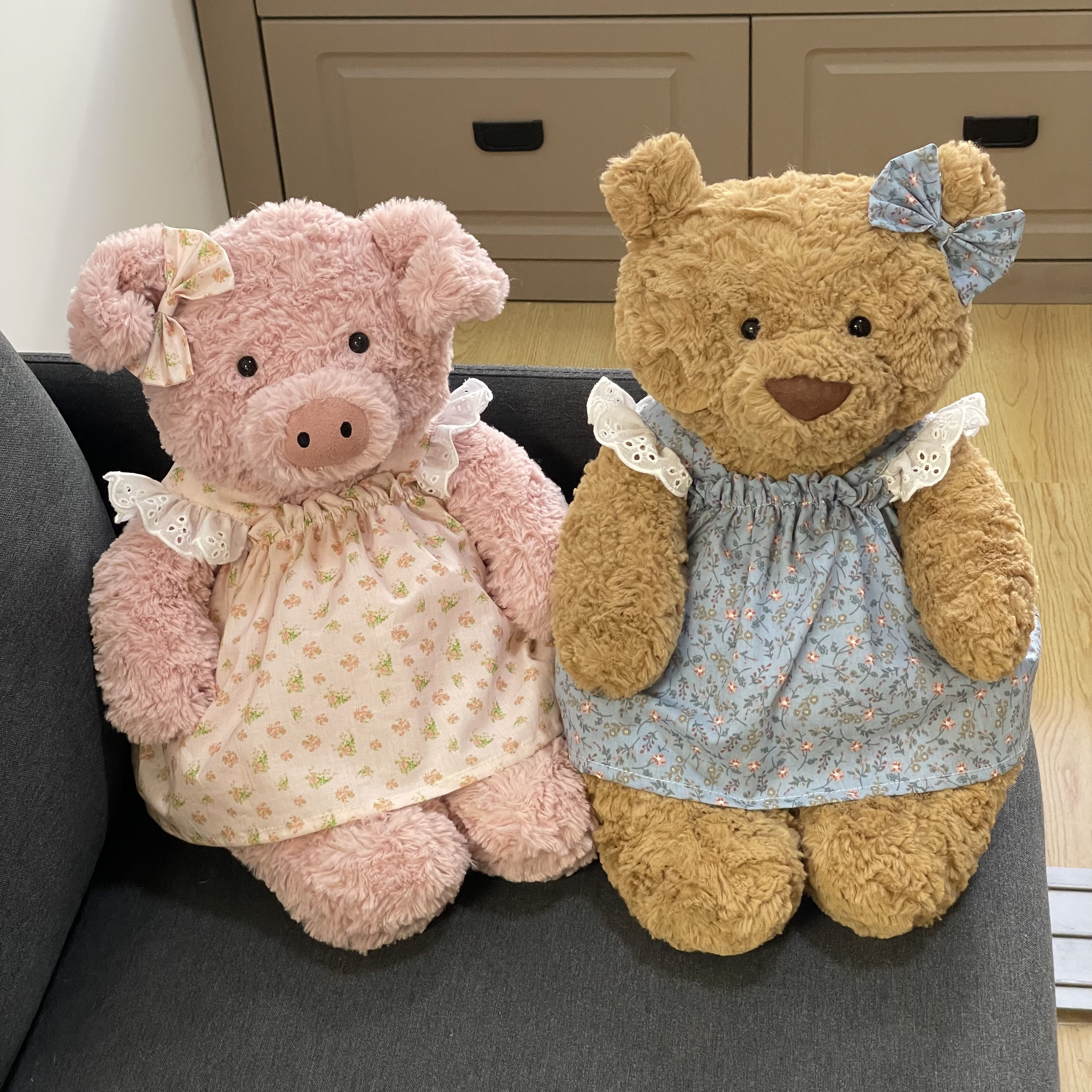 jellycat衣服巴塞罗熊小裙子衣服