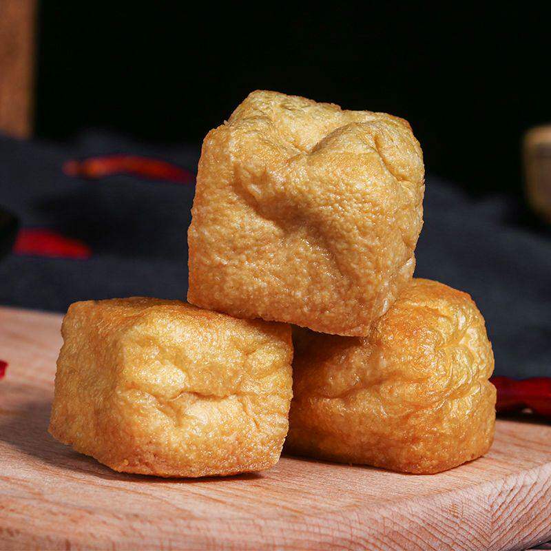 蔚县特产农家胡麻油泡豆腐干炸豆腐 百年传统工艺豆制品 1份免邮