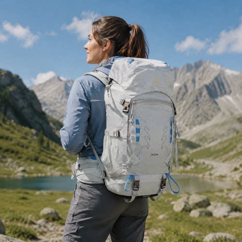艾王A纹面料户外登山包