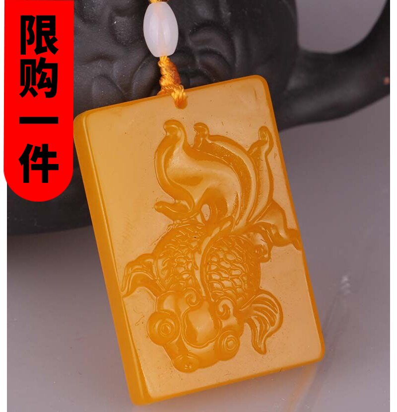 吊坠金玉满堂挂件男女款毛衣链