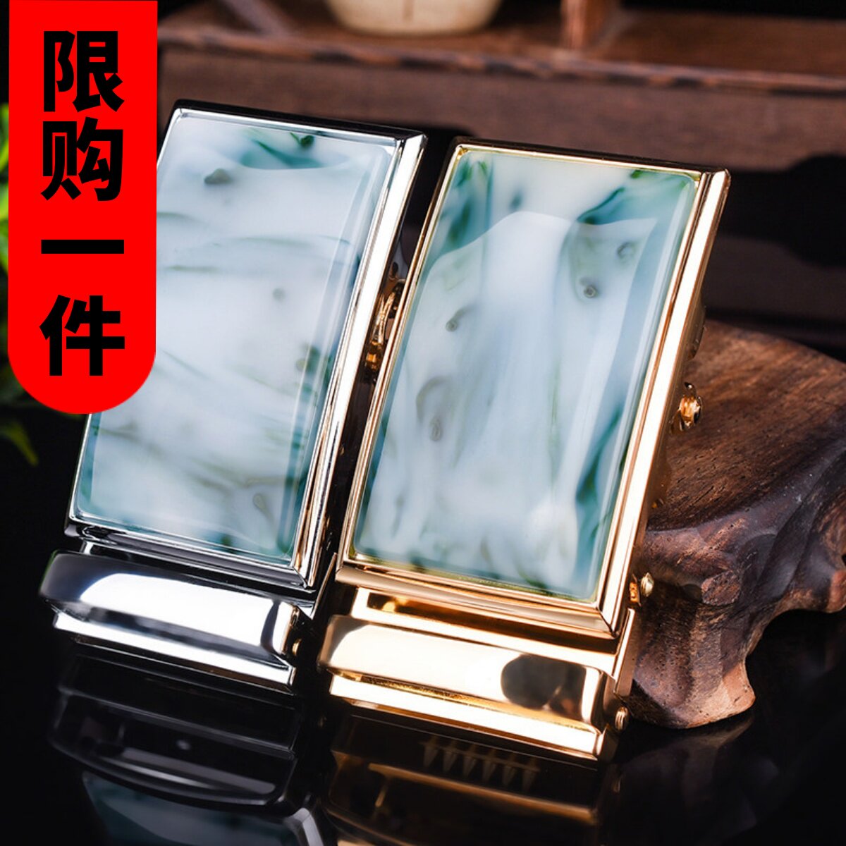 和田玉平安无事牌镶嵌皮带扣腰佩挂件男士青花玉腰带头腰牌皮带扣