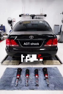 AGT-shock倒插式绞牙避震器软硬高低可调适用于丰田皇冠