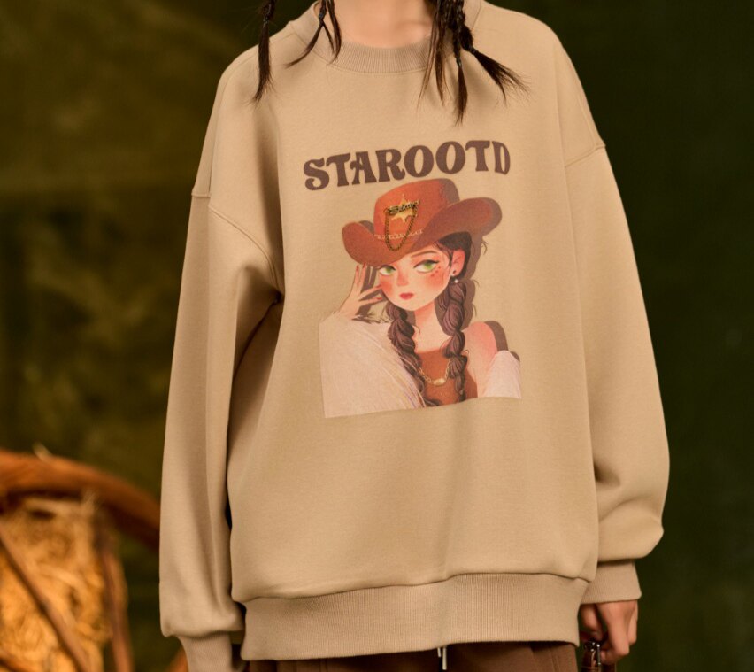 女童加绒卫衣秋冬款2025新款洋气儿童冬装大童女孩冬季加厚上衣潮