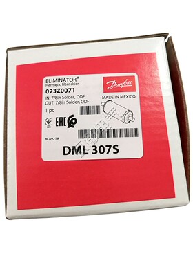 推荐丹佛斯DML307S干燥过滤器023Z0071热泵空调冷库冷媒净化配件