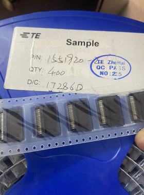 原装TE 1551920-2 进口贴片 ZQSFP+连接器 0.8 38PIN 38芯连接器