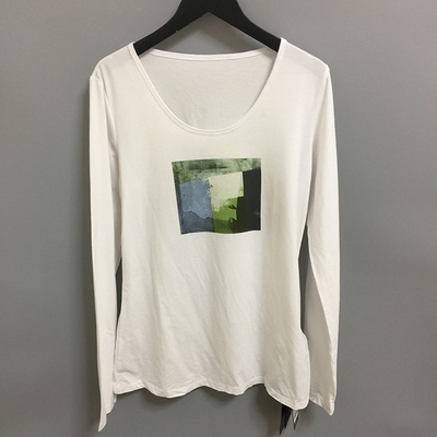 长袖休闲清新文艺薄款T恤