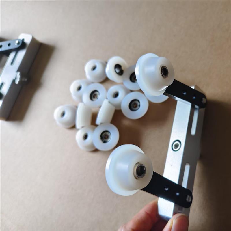 曲面丝印机货柜配件曲面丝印机滚轮轮子自动售货机支架滑轮