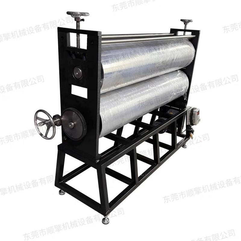 牵引机手摇小型辊压对压机压平压碎送料卷圆烫金过胶过料电动