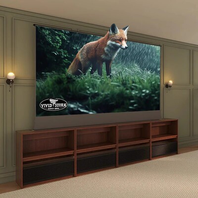 VIVIDSTORM地升屏一体柜电视柜