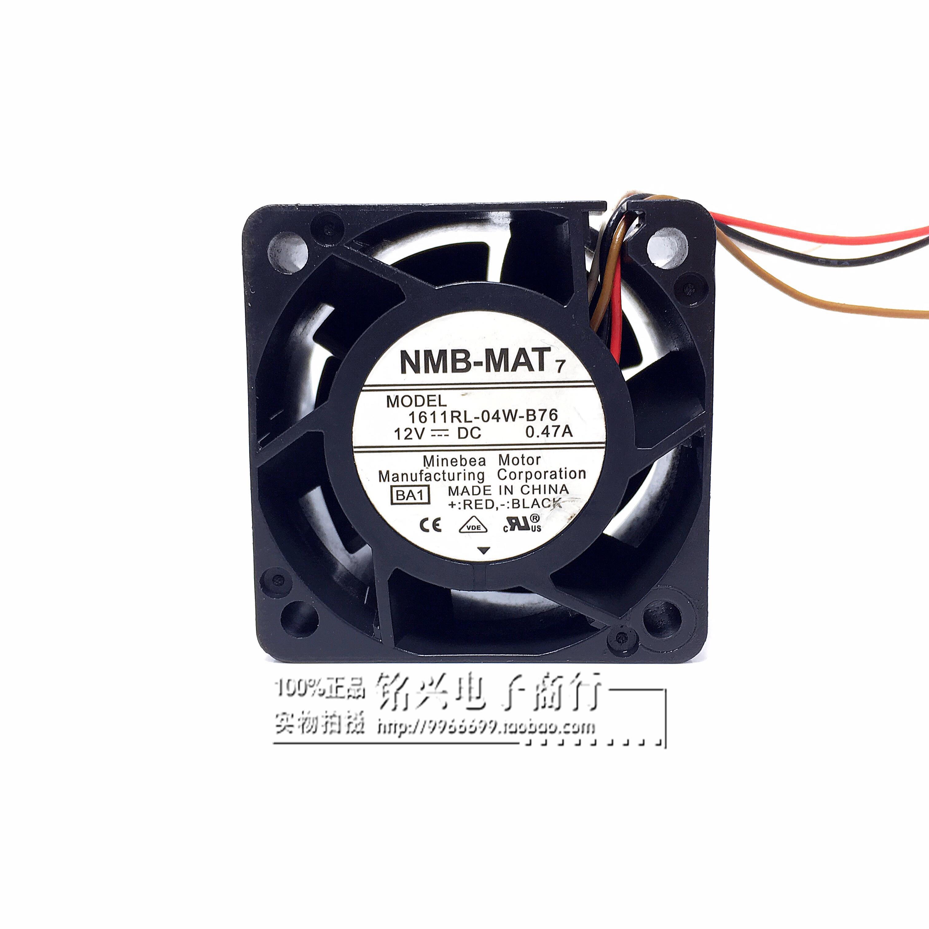 NMB 1611RL-04W-B86/B76/B69 12V 0.75A 0.47A 0.35A 4028 风扇