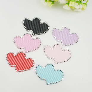 魔术头贴 双心魔术发贴 魔术浏海发贴 边贴发饰 刘海贴 饰品混批