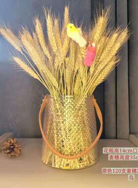 天然麦穗干花花束开业大麦田园装饰礼品拍摄道具干花真花麦子包邮