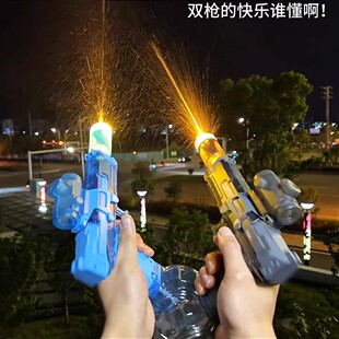火光冰鼠爆电动水枪玩具儿童喷水连发高压强力射程远2025新款水枪