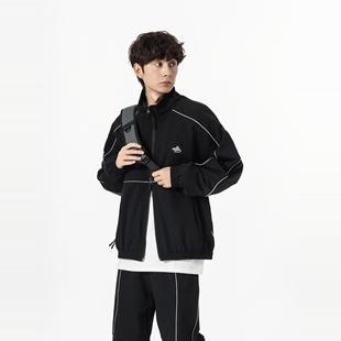 休闲运动立领夹克cityboy男春季 美式 宽松冲锋外套 STUDIO YOKE