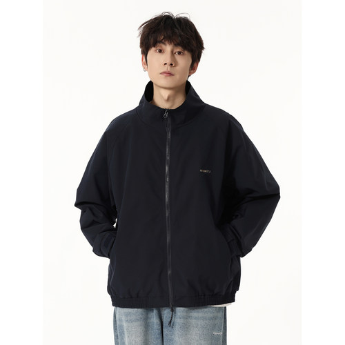 美式休闲秋冬工装夹克棉服男