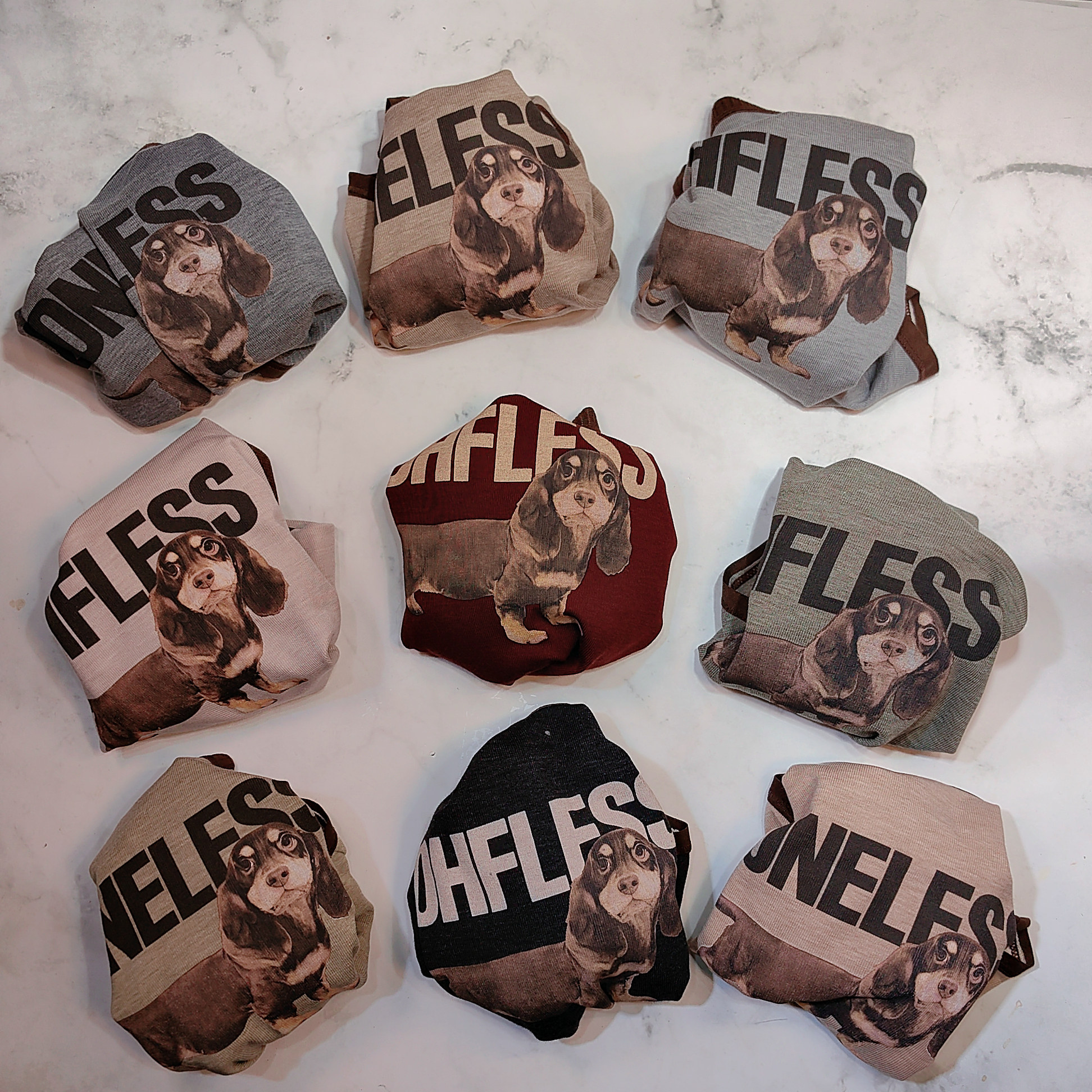 闹小姐秋冬新款卡通可爱小狗中腰高弹柔软包臀棉柔软三角内裤,女士内衣/男士内衣/家居服,男平角内裤,淘宝优惠券,粉丝福利购,淘宝优惠卷