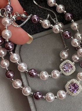 气质曼塔玫瑰施家珍珠手链