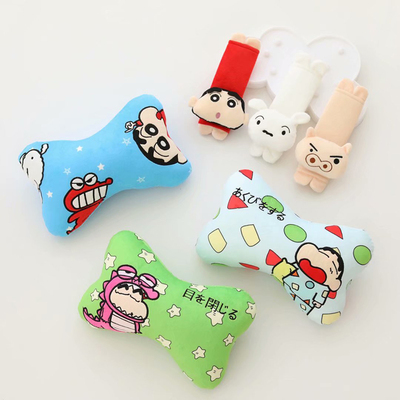 可爱蜡笔小新卡通汽车头枕