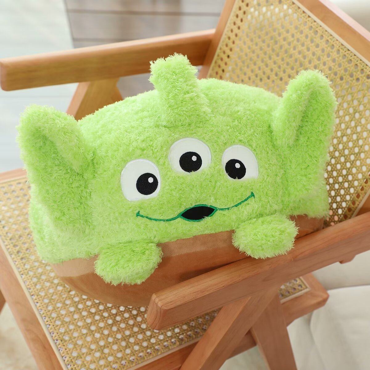 日式草莓小熊三眼仔毛绒卡通凳子榻榻米垫子儿童坐墩圆凳穿鞋凳,玩具/童车/益智/积木/模型,毛绒/玩偶/公仔/布艺类玩具,淘宝优惠券,粉丝福利购,淘宝优惠卷