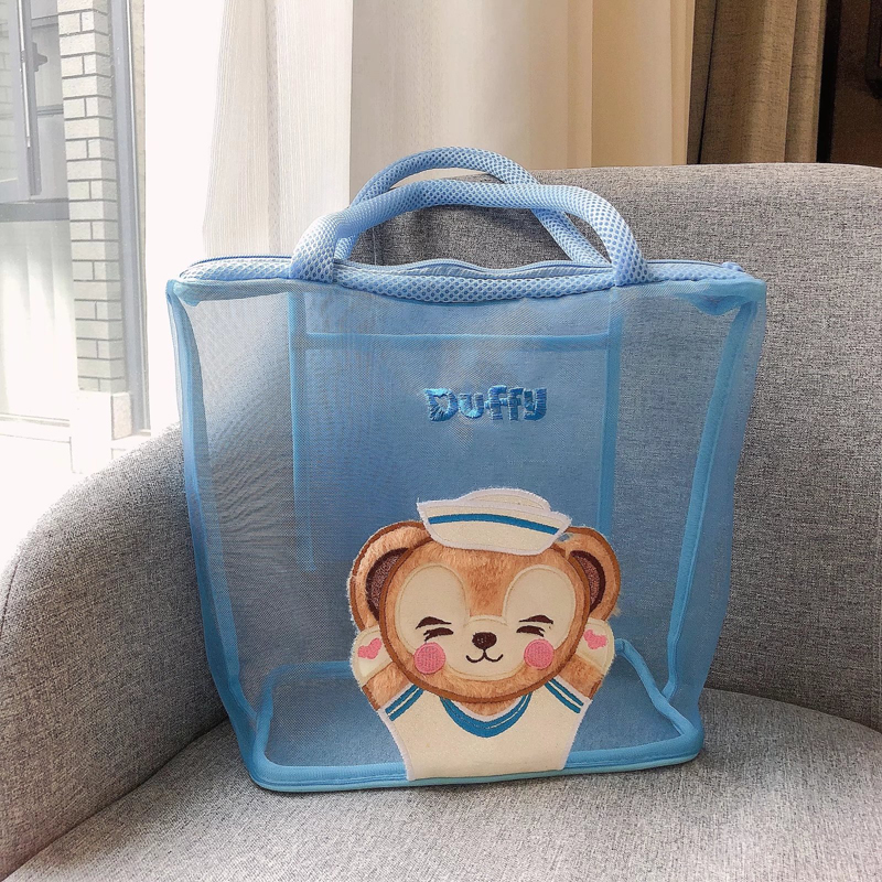 可爱美乐蒂手拎包网纱收纳包