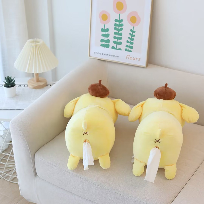 布丁狗抽纸玩偶屁屁卫生纸套狗屁股抽纸盒狗屁洞拉出来的纸巾盒,收纳整理,纸巾盒,淘宝优惠券,粉丝福利购,淘宝优惠卷