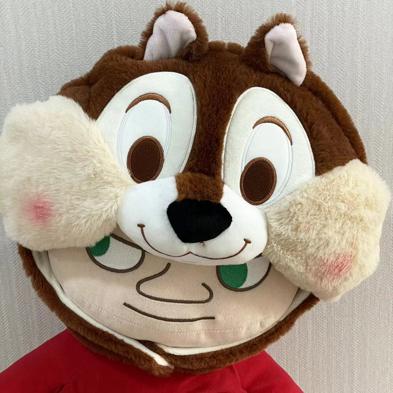 奇奇蒂蒂造型毛绒刺绣立体头套