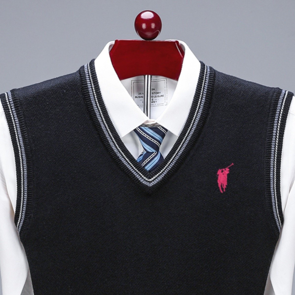 保罗100%羊毛背心男士马甲纯色山羊绒V领爸爸毛衣中年针织衫坎肩,男装,针织衫/毛衣,淘宝优惠券,粉丝福利购,淘宝优惠卷