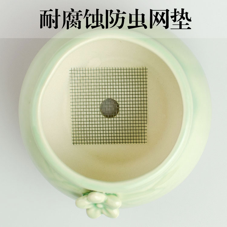 花盆耐腐蚀玻璃园艺防蚊虫