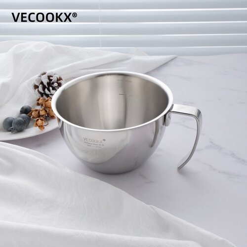 VECOOKX304不锈钢手柄早餐碗