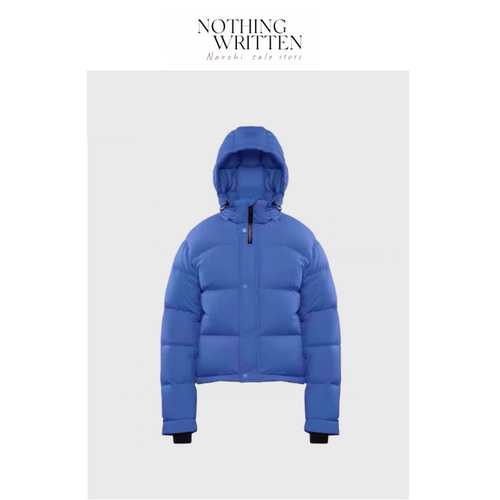 【现货】Nothing Written Narchi羽绒服泡沫四格宽松保暖鹅绒外套