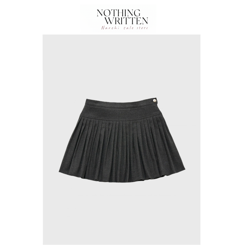 【现货】Nothing Written Narchi八奶高腰显瘦皱褶半身短裙百褶裙,女装/女士精品,大码半身裙,淘宝优惠券,粉丝福利购,淘宝优惠卷