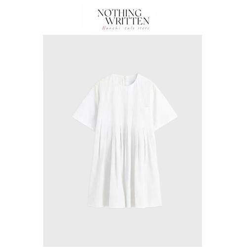 【现货】Nothing Written Narchi休闲版型圆领连衣裙夏季新品