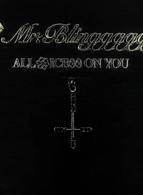 Mr.Bling暗黑OPIUM逆十字架吊坠