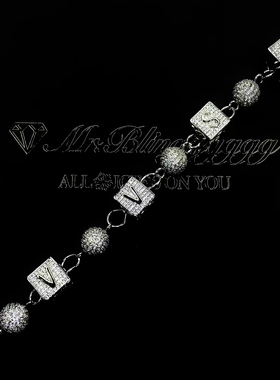 Mr.Bling情侣纯银私人定制手链