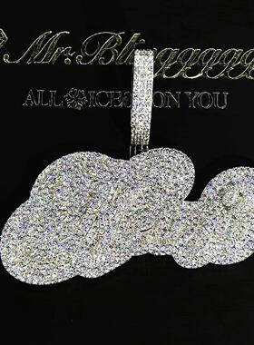 Mr.Bling私人定制925银字母吊坠