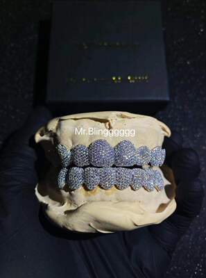 Mr.Bling私人定制满钻Grillz