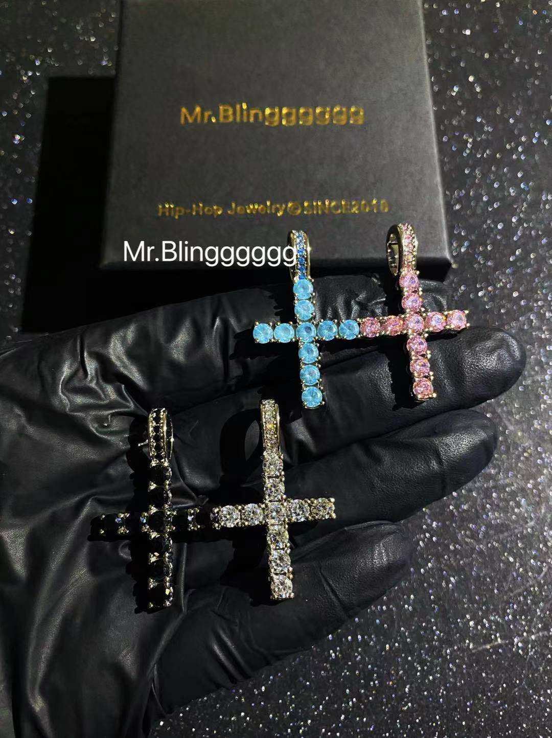 Mr.Blingggggg定制改装加号吊坠